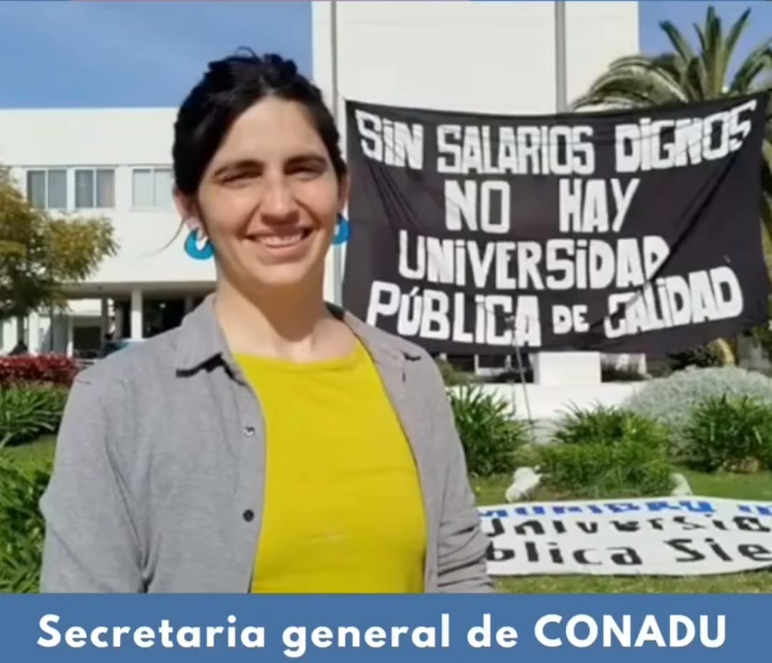 Clara Chevalier: “¿Cuántas veces tenemos que decir que queremos un país con universidad pública, con territorio y Soberanía?”